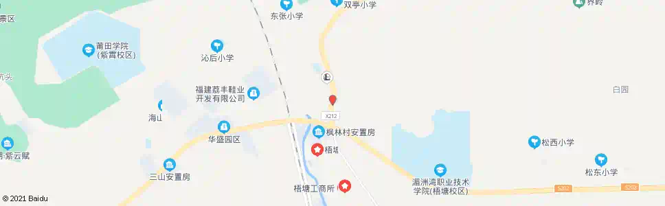 莆田枫林_公交站地图_莆田公交_妙搜公交查询2025