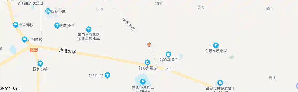 莆田前沁_公交站地图_莆田公交_妙搜公交查询2025