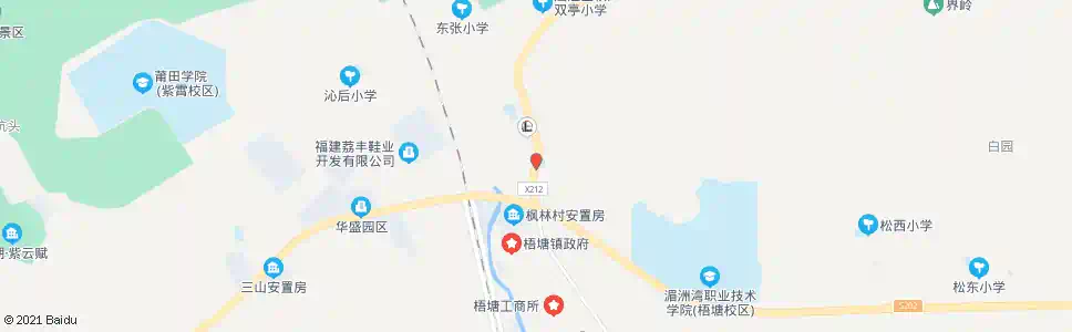 莆田枫林村_公交站地图_莆田公交_妙搜公交查询2025