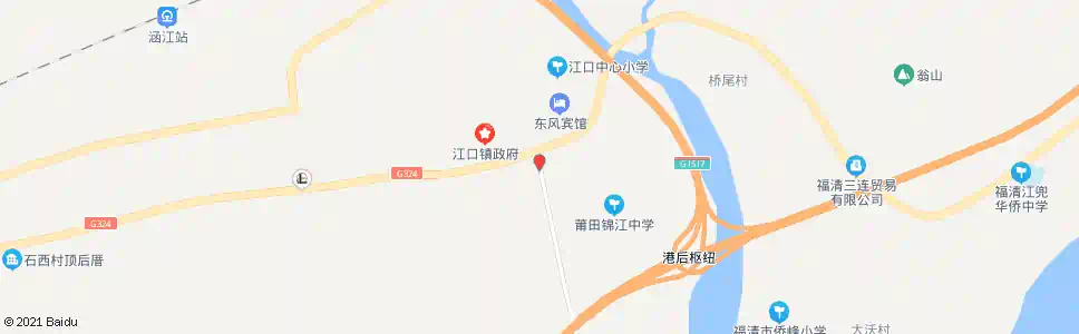 莆田江口四十米路_公交站地图_莆田公交_妙搜公交查询2025