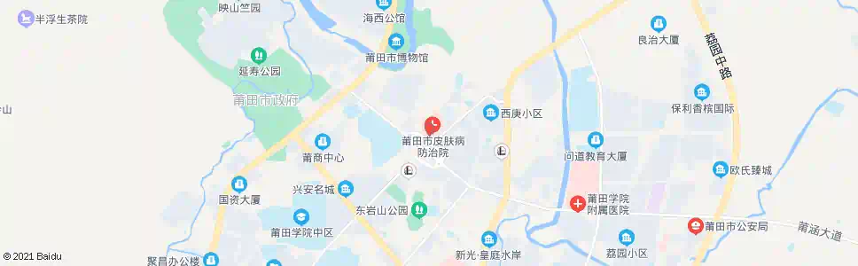 莆田市中医医院(学园路)_公交站地图_莆田公交_妙搜公交查询2025