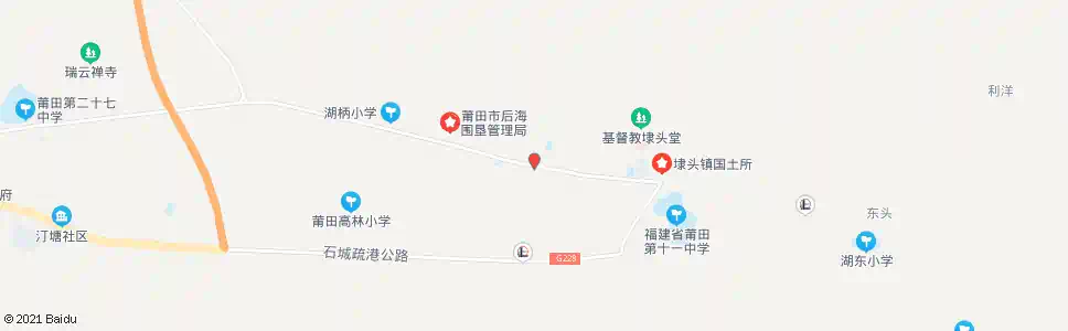 莆田埭头街道_公交站地图_莆田公交_妙搜公交查询2025