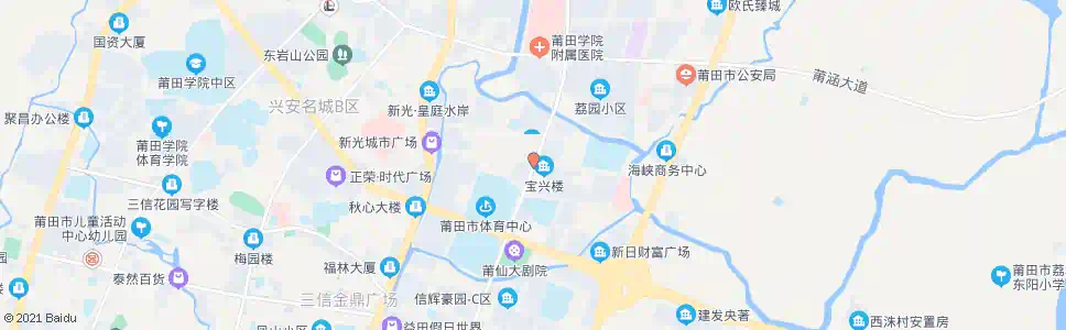 莆田莆田九中_公交站地图_莆田公交_妙搜公交查询2025