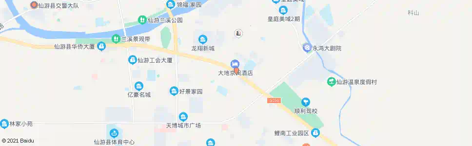 莆田京闽大酒店_公交站地图_莆田公交_妙搜公交查询2025