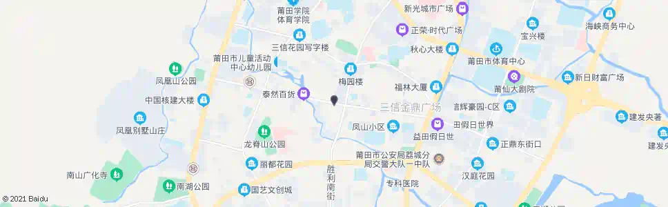 莆田新街口_公交站地图_莆田公交_妙搜公交查询2025