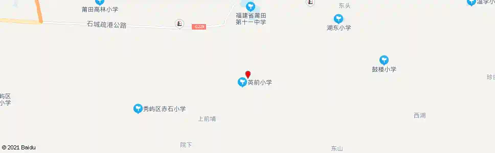 莆田英田村_公交站地图_莆田公交_妙搜公交查询2025
