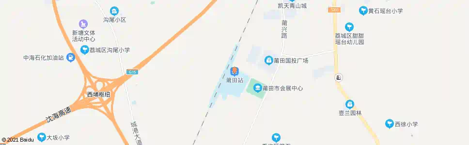 莆田莆田火车站_公交站地图_莆田公交_妙搜公交查询2025