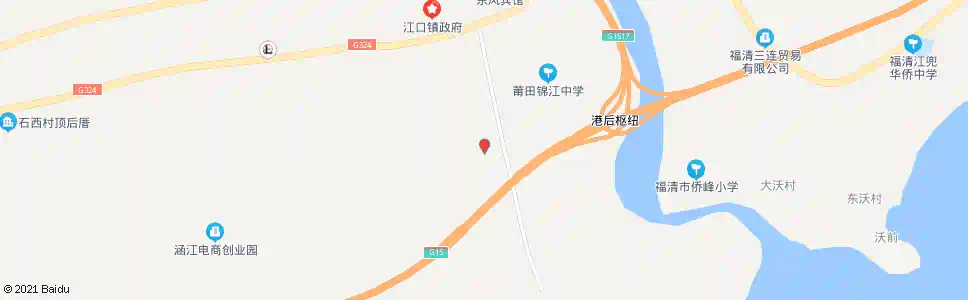 莆田江口边防所_公交站地图_莆田公交_妙搜公交查询2025
