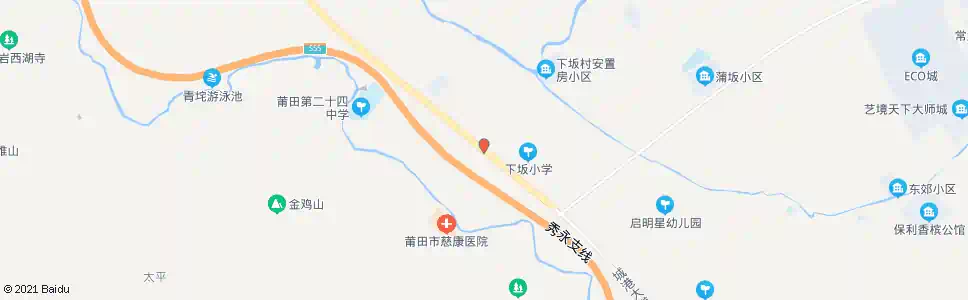 莆田红山_公交站地图_莆田公交_妙搜公交查询2025