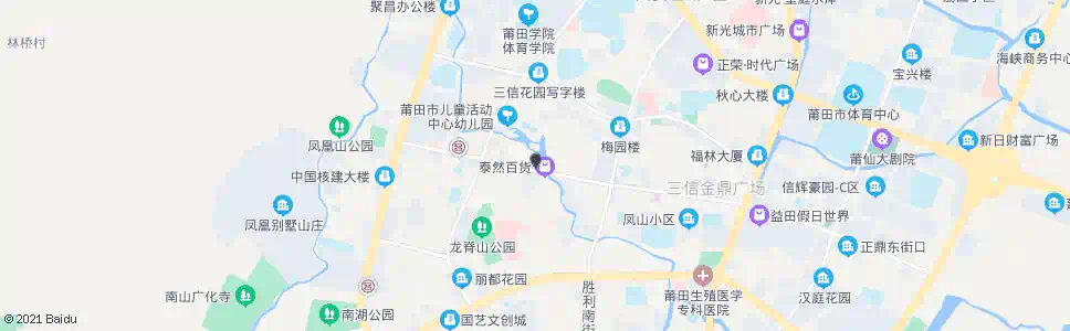 莆田新区农行_公交站地图_莆田公交_妙搜公交查询2025