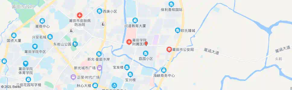 莆田荔园小区后门_公交站地图_莆田公交_妙搜公交查询2025