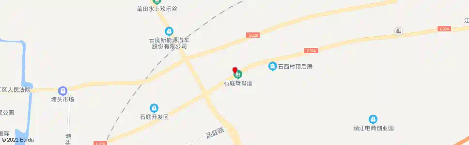 莆田石庭市场_公交站地图_莆田公交_妙搜公交查询2025