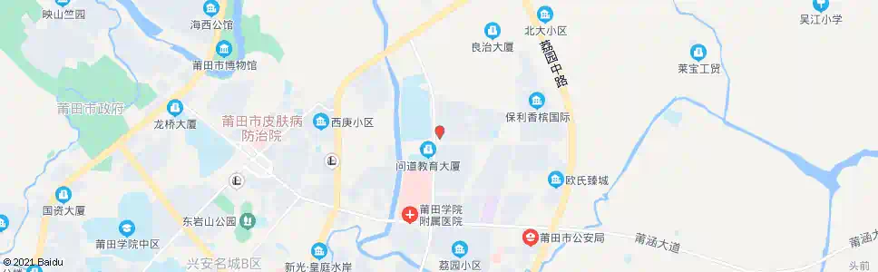 莆田口腔医院(东桥头)_公交站地图_莆田公交_妙搜公交查询2025
