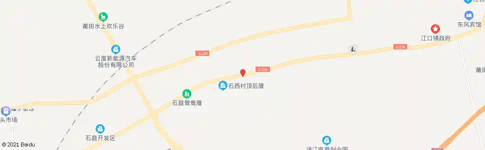 莆田石庭影剧院_公交站地图_莆田公交_妙搜公交查询2025