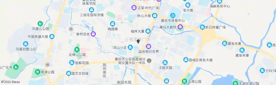 莆田步行街_公交站地图_莆田公交_妙搜公交查询2025