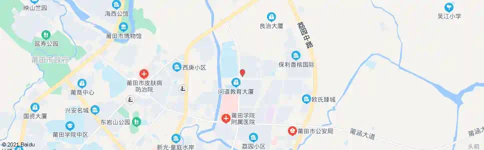 莆田爱雅口腔_公交站地图_莆田公交_妙搜公交查询2025