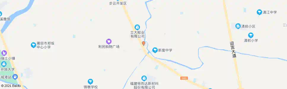 莆田新度_公交站地图_莆田公交_妙搜公交查询2025