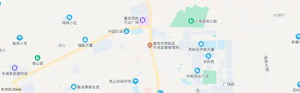 莆田秀屿区工商局_公交站地图_莆田公交_妙搜公交查询2025