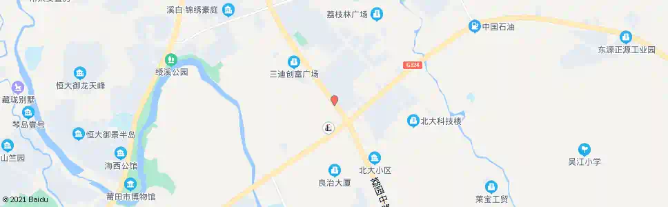 莆田荔园北路口_公交站地图_莆田公交_妙搜公交查询2025