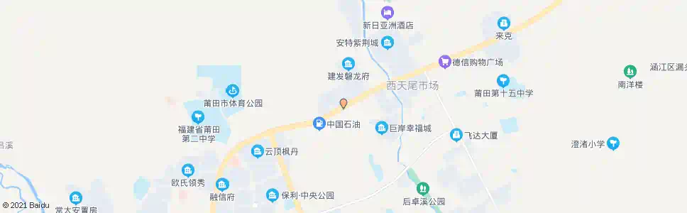 莆田后卓圆圈_公交站地图_莆田公交_妙搜公交查询2025