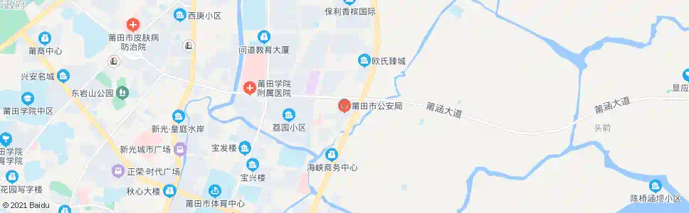莆田市公安局_公交站地图_莆田公交_妙搜公交查询2025