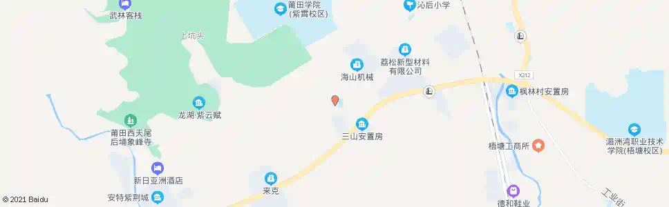 莆田三山村_公交站地图_莆田公交_妙搜公交查询2025