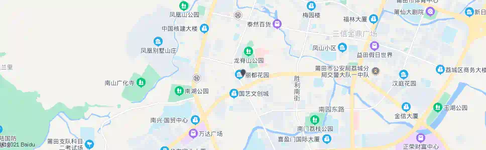 莆田南门西路口_公交站地图_莆田公交_妙搜公交查询2025