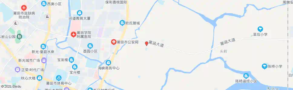 莆田四亭_公交站地图_莆田公交_妙搜公交查询2025
