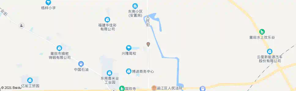 莆田涵江移民村_公交站地图_莆田公交_妙搜公交查询2025