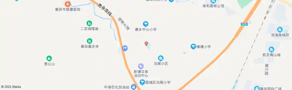 莆田渠桥二中_公交站地图_莆田公交_妙搜公交查询2025