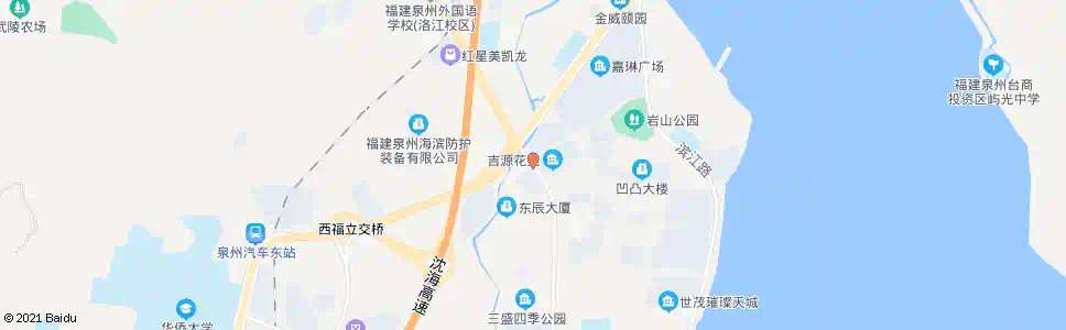 泉州吉源小区_公交站地图_泉州公交_妙搜公交查询2025