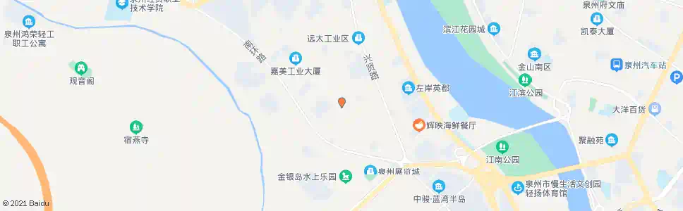 泉州鸿星尔克_公交站地图_泉州公交_妙搜公交查询2025