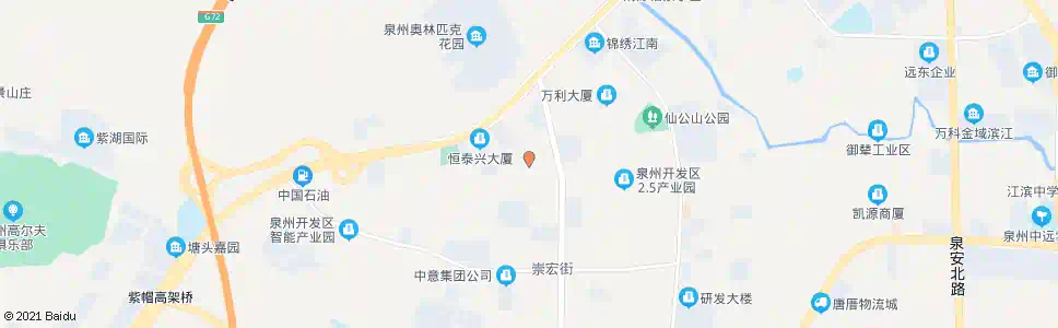 泉州安泰路_公交站地图_泉州公交_妙搜公交查询2025