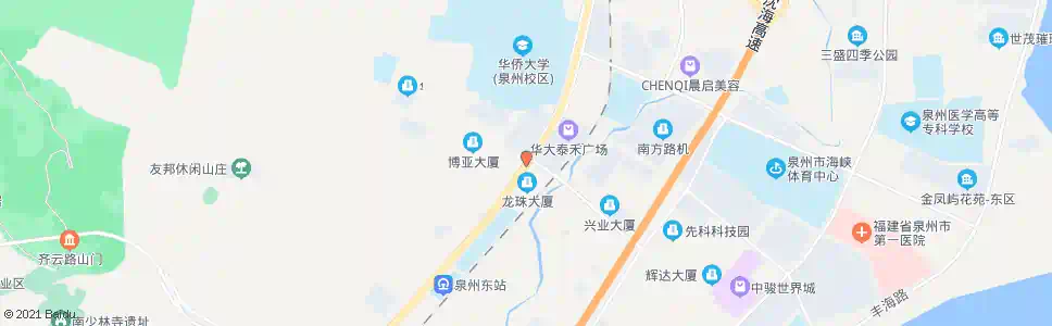 泉州火烧桥_公交站地图_泉州公交_妙搜公交查询2025