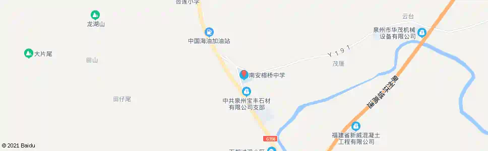 泉州榕桥中学_公交站地图_泉州公交_妙搜公交查询2025