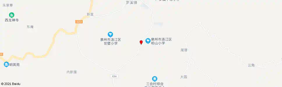 泉州三合村_公交站地图_泉州公交_妙搜公交查询2025