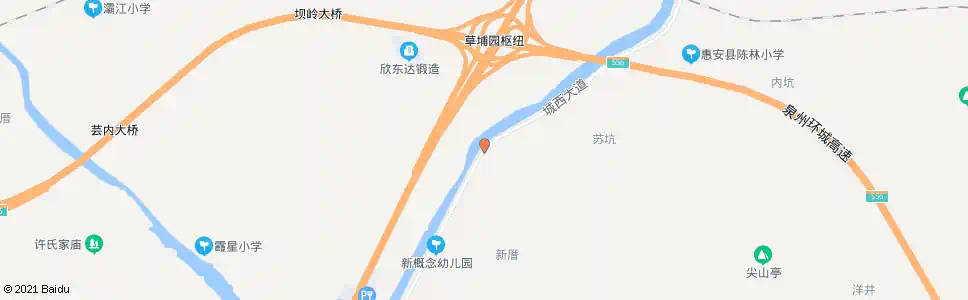 泉州埔兜村_公交站地图_泉州公交_妙搜公交查询2025
