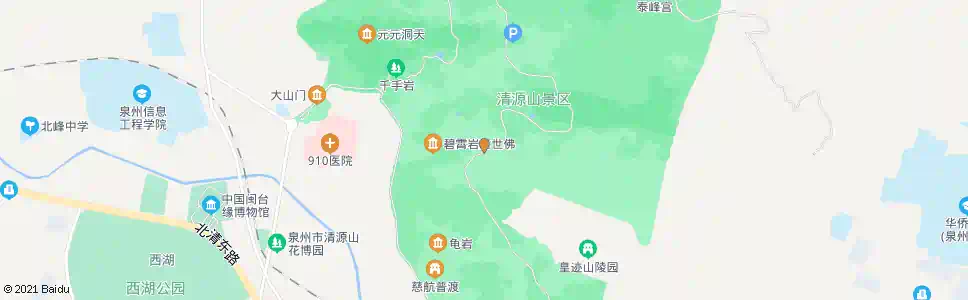 泉州水流坑_公交站地图_泉州公交_妙搜公交查询2025
