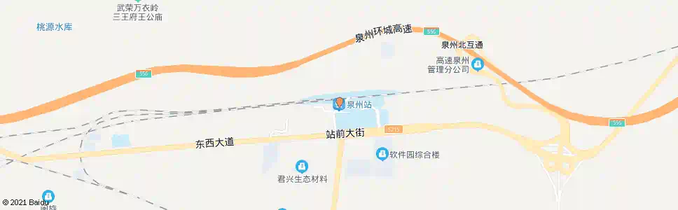 泉州花厝_公交站地图_泉州公交_妙搜公交查询2025