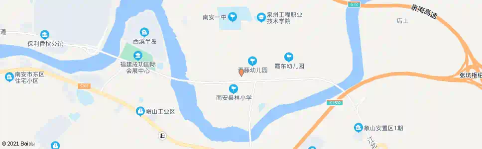泉州桑林村中_公交站地图_泉州公交_妙搜公交查询2025