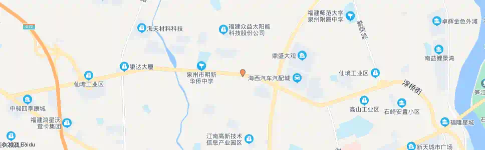 泉州斗南路口_公交站地图_泉州公交_妙搜公交查询2025