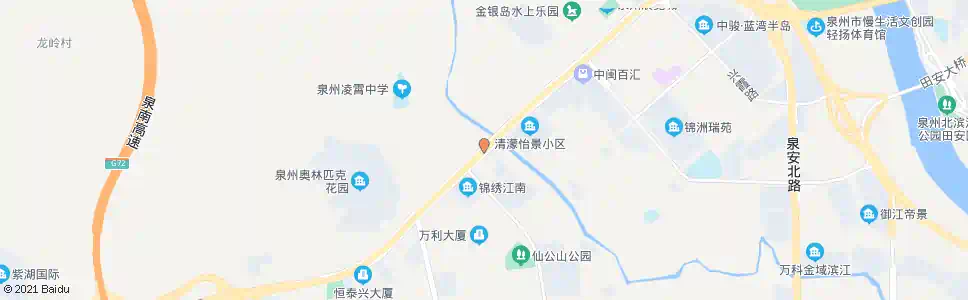 泉州诺林商城_公交站地图_泉州公交_妙搜公交查询2025