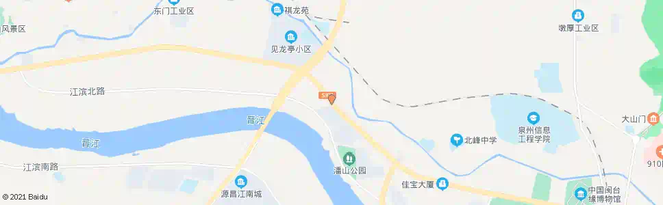 泉州潘山市场_公交站地图_泉州公交_妙搜公交查询2025
