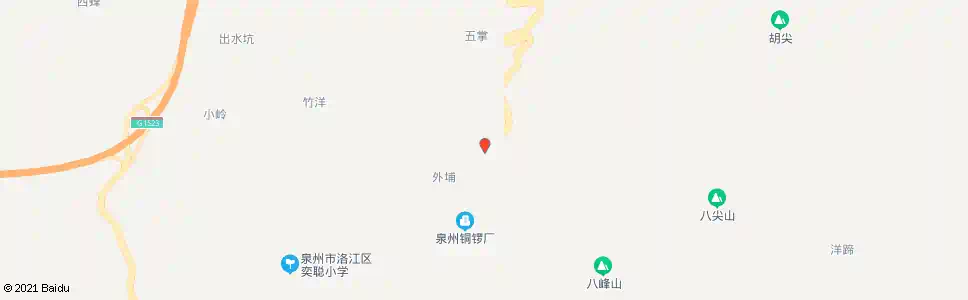 泉州洪四村路口_公交站地图_泉州公交_妙搜公交查询2025