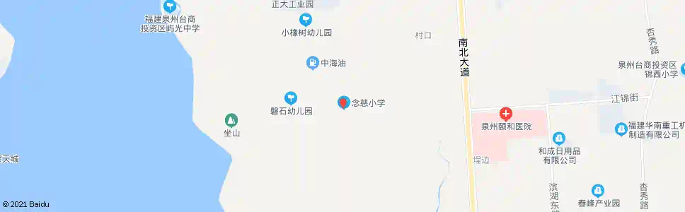 泉州念慈小学_公交站地图_泉州公交_妙搜公交查询2025