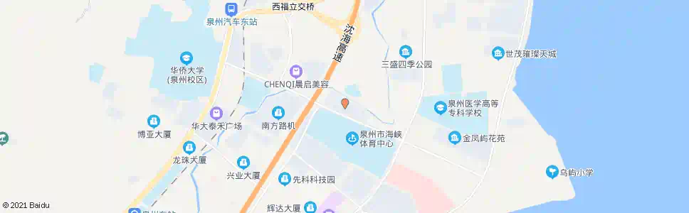 泉州海城花苑_公交站地图_泉州公交_妙搜公交查询2025