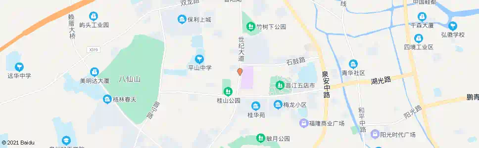 泉州晋江万达广场_公交站地图_泉州公交_妙搜公交查询2025