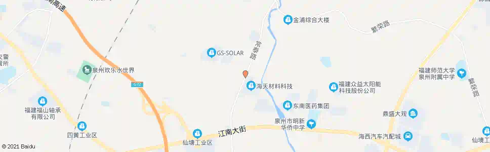 泉州常泰路北段_公交站地图_泉州公交_妙搜公交查询2025