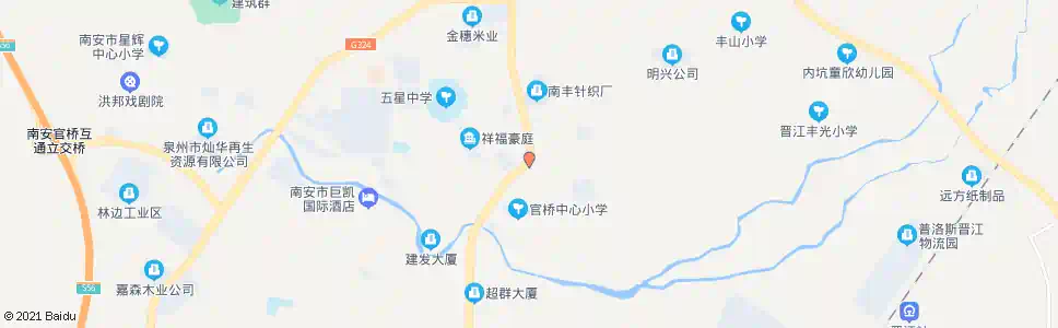 泉州官桥_公交站地图_泉州公交_妙搜公交查询2025