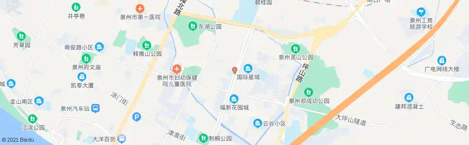 泉州湖心街口_公交站地图_泉州公交_妙搜公交查询2025